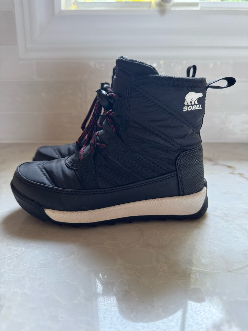 Sorel Little Kids' Black Waterproof Winter Boot